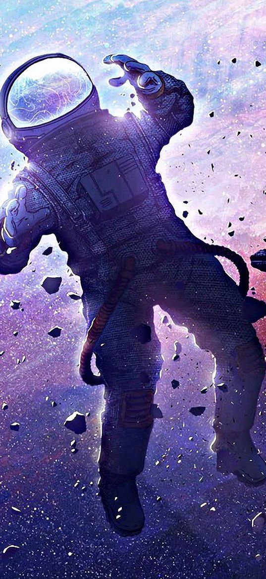 astronaut, space, art, wallpapers