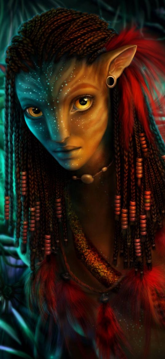 neytiri, avatar, character, film, fantasy