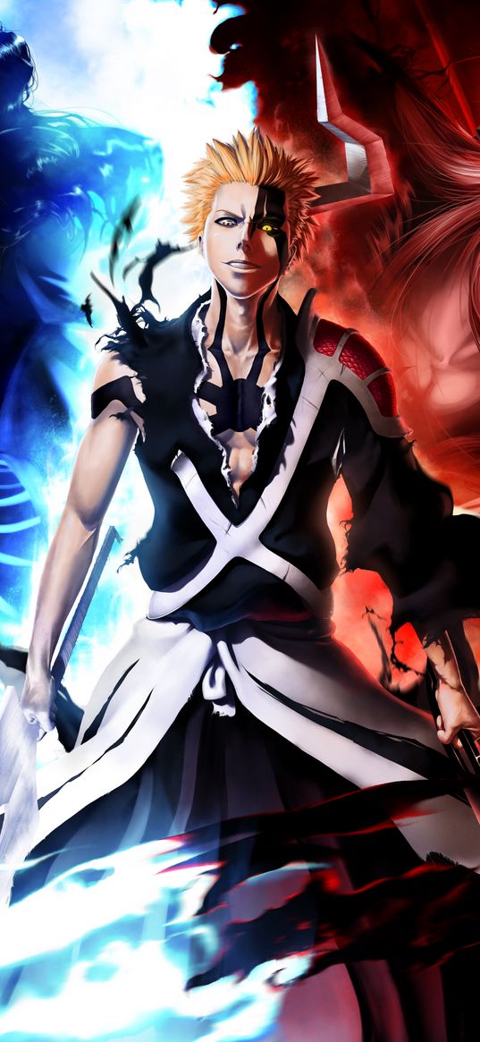 ichigo kurosaki, bleach, anime, manga