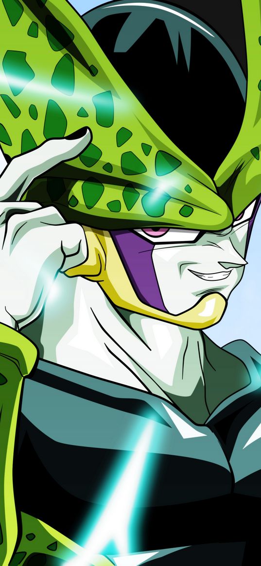 cell, dragon ball, anime