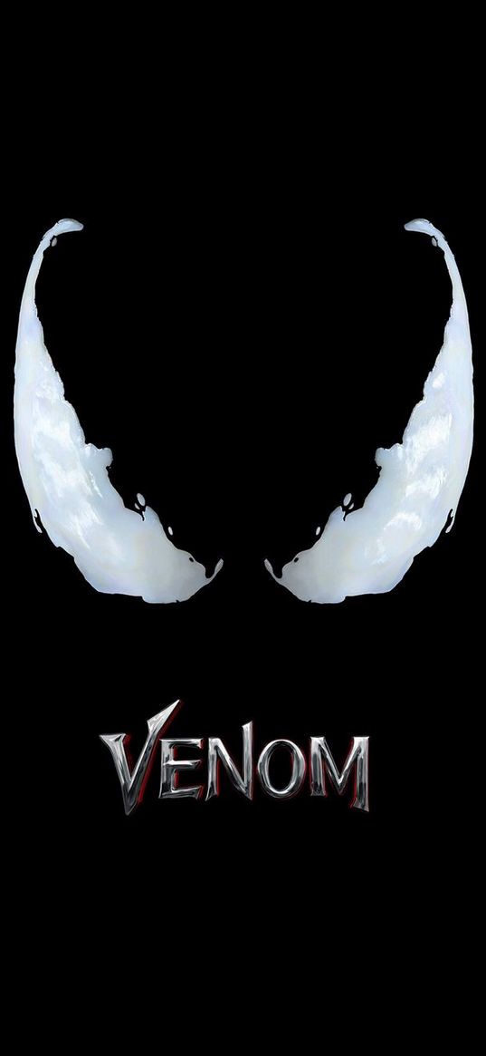 venom, black, poster