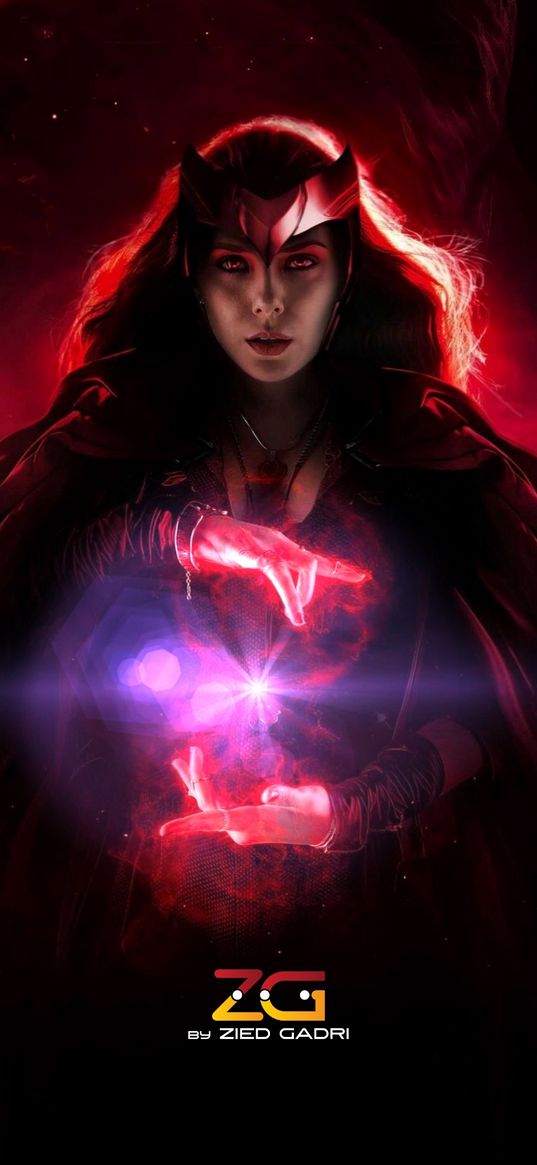 wanda, scarlet witch, witch, superhero, superwoman, red, marvel, comics, film