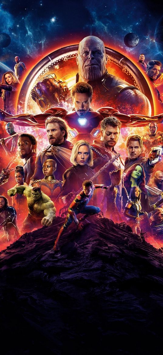 avengers, iron man, captain america, thanos, thor, black widow, guardians of the galaxy, hulk, black panther, infinity war, marvel, comics, movie, film, poster