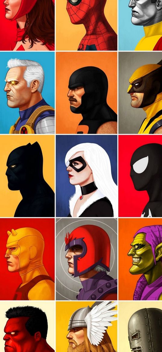 superheroes, collage, marvel, dc, characters