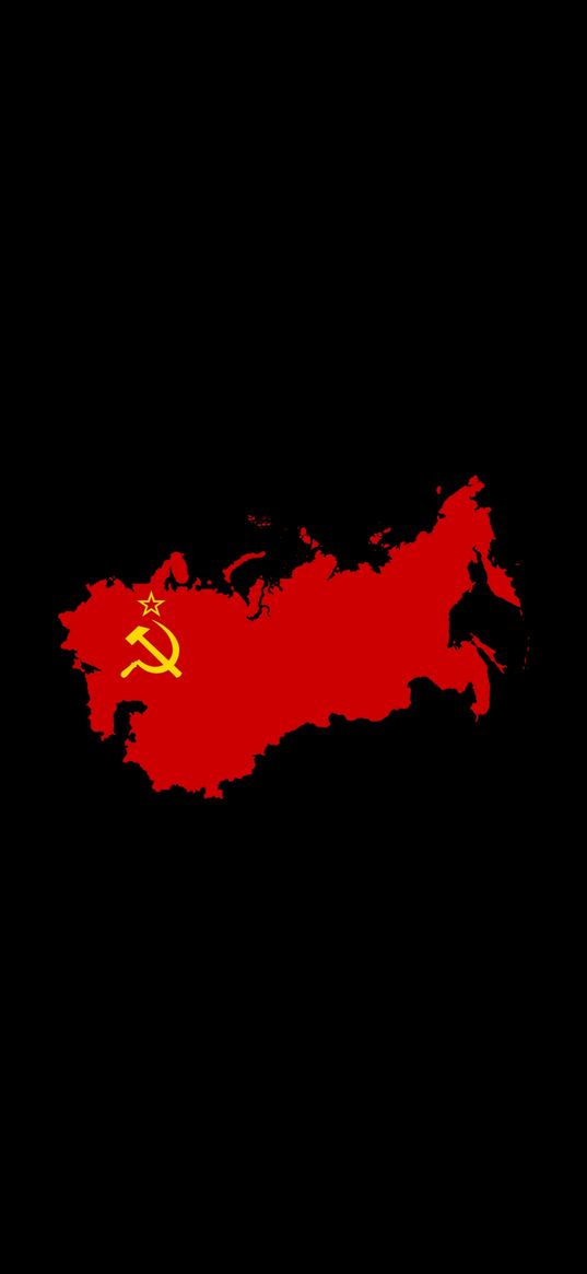 map, ussr, red, black