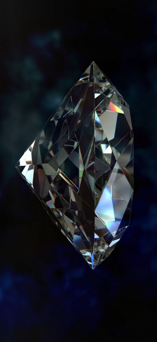 diamond, facets, shape