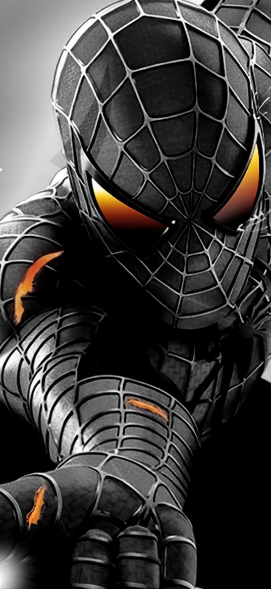 spiderman, superhero, marvel, comics, black suit, spider-man