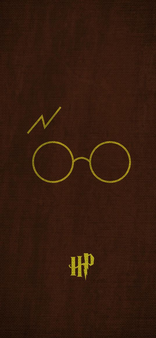 harry potter, hp, glasses, mark, movie, book, art