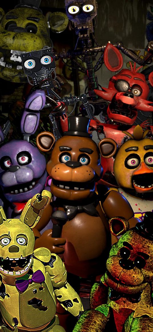 fnaf, william afton, animatronic, game