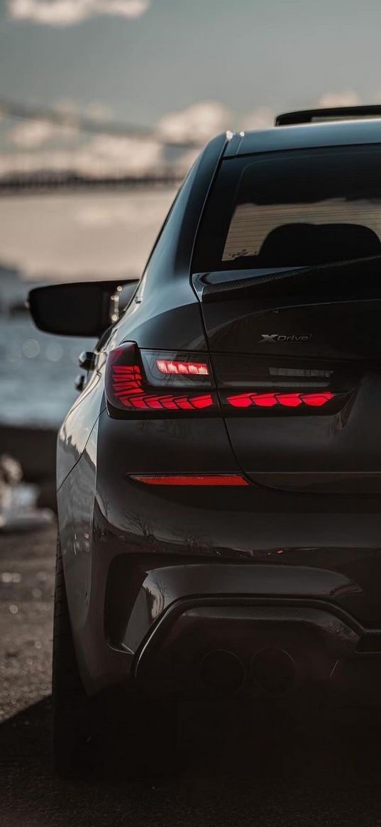 bmw m4, bmw, car, back view