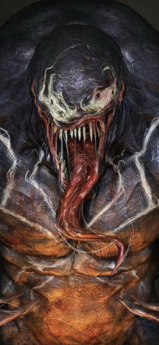 art, venom, monster