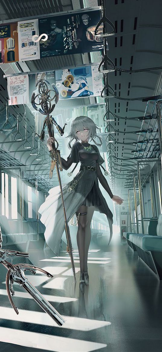 nier machine, girl, anime, manga, character, art