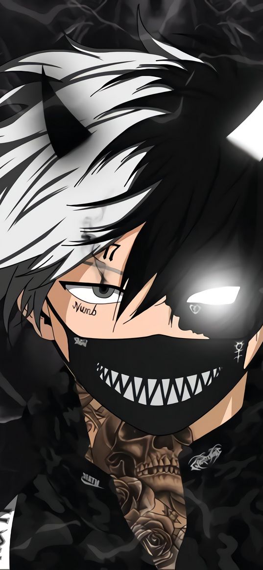 tokyo ghoul, ken kaneki, mask, anime