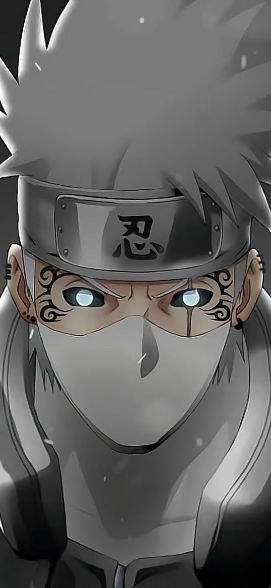 kakashi hatake, naruto, anime, character