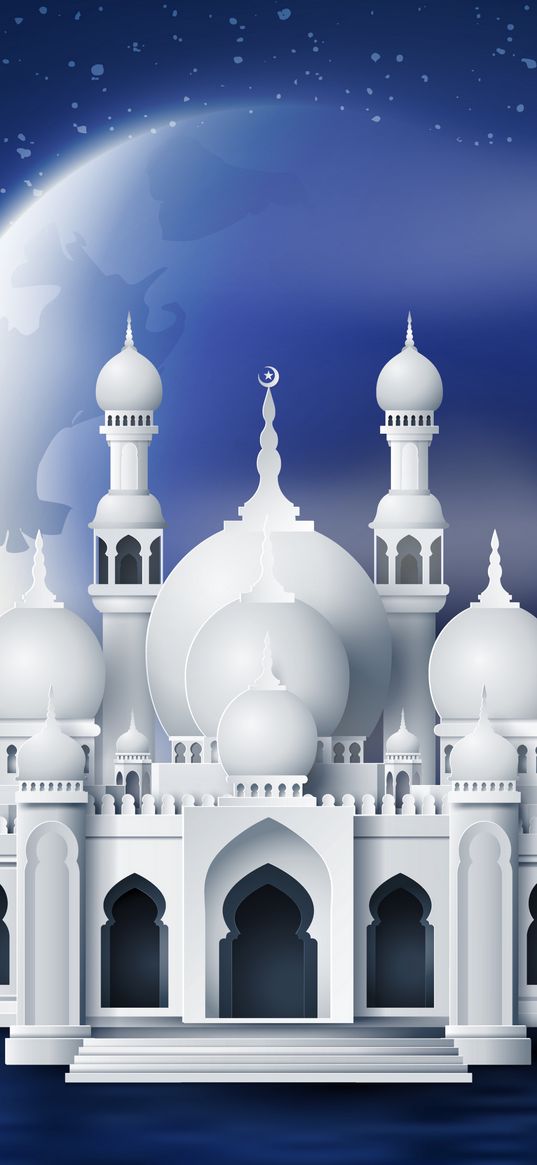 mosque, architecture, white