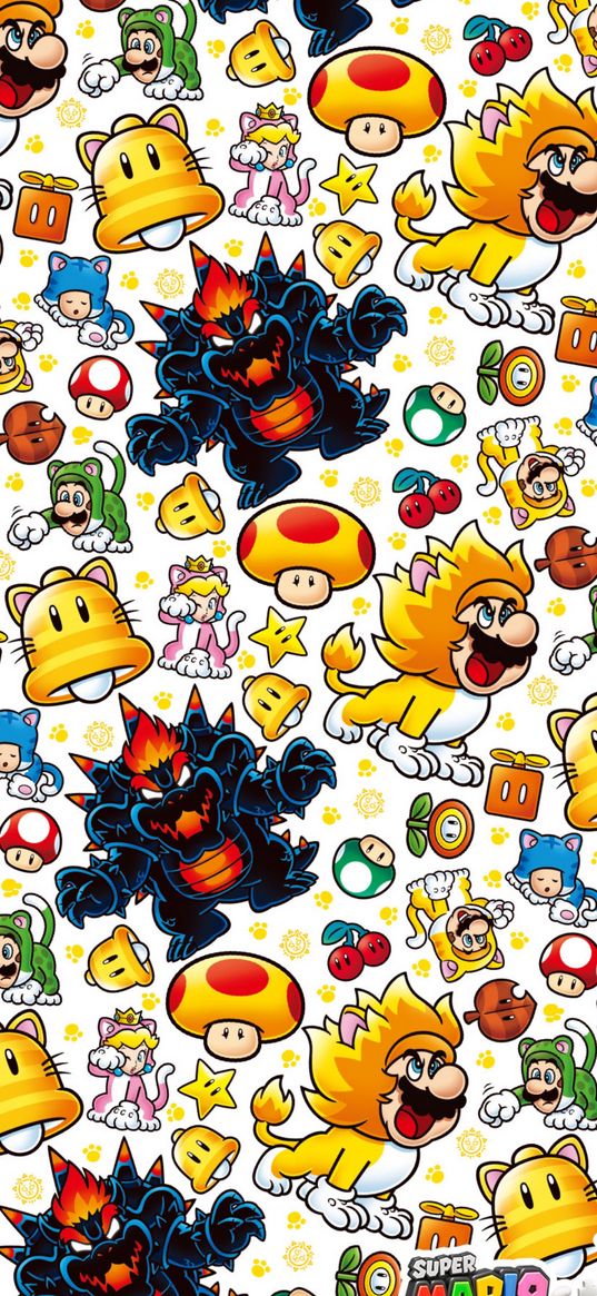 mario, background, video game, characters