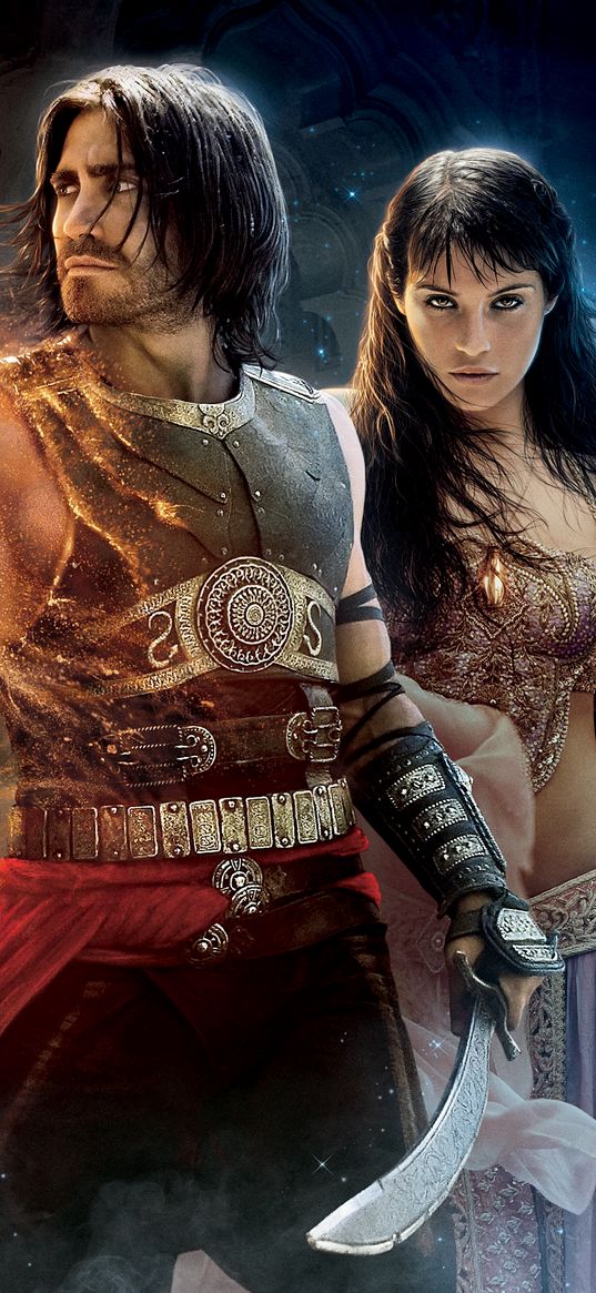 prince of persia the sands of time, film, cinema, main characters, weapons, armor