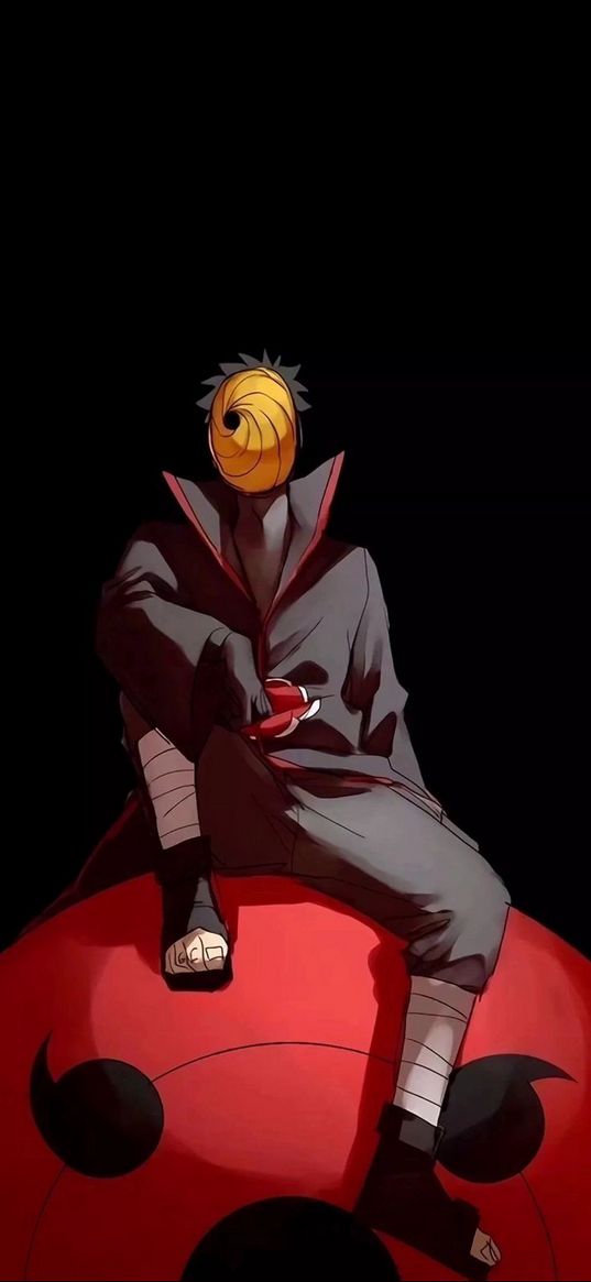 tobi, uchiha, costume, anime, black