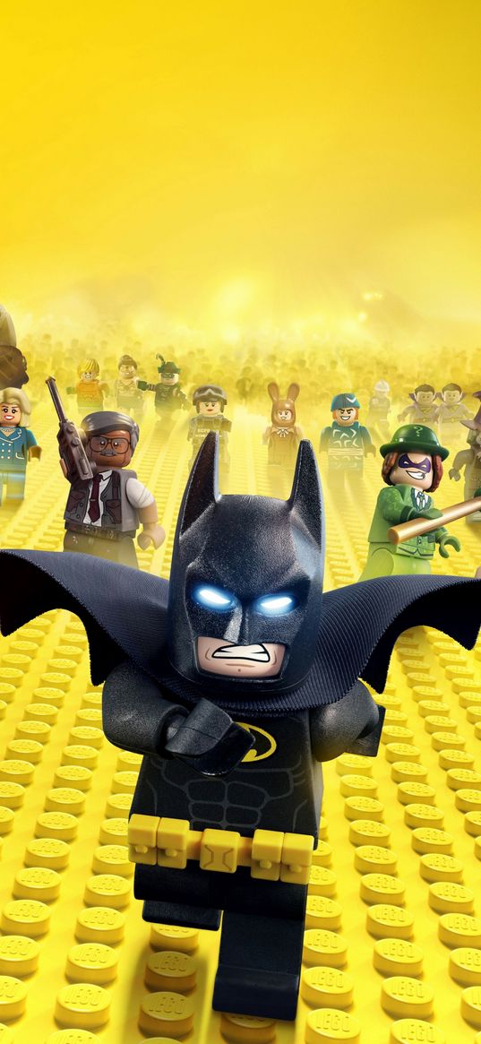 batman, lego, superhero, black, yellow