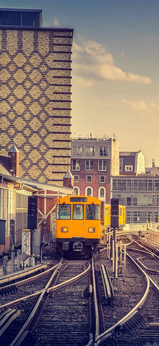 train, railroad, station