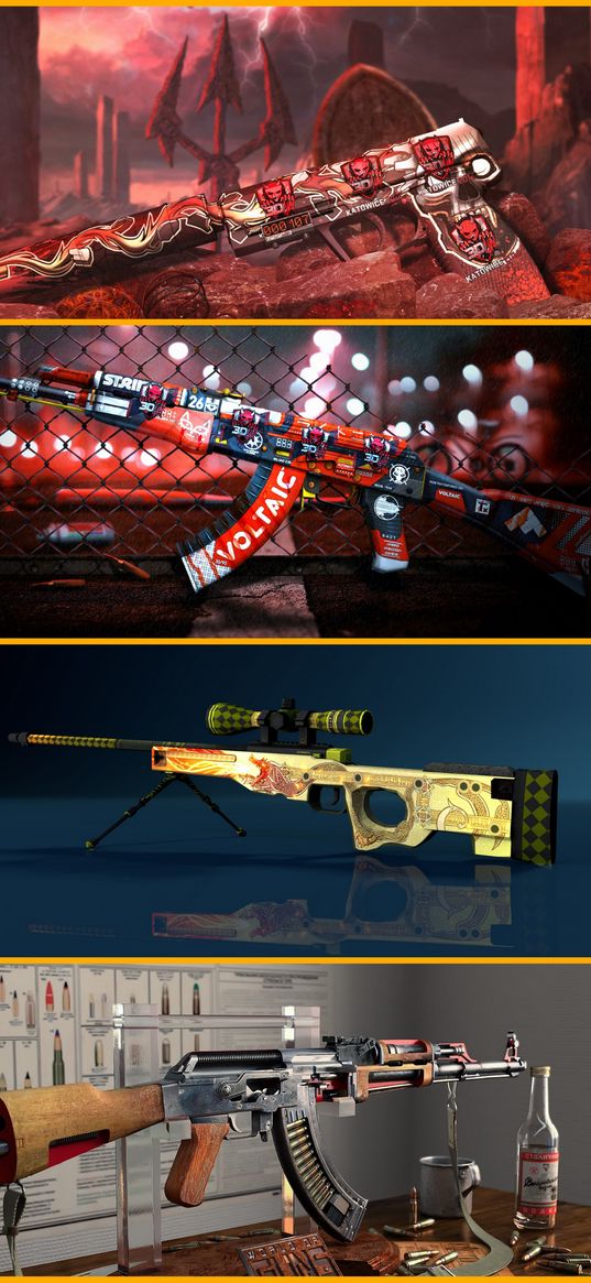 weapons, skins, counter strike, dragon lore