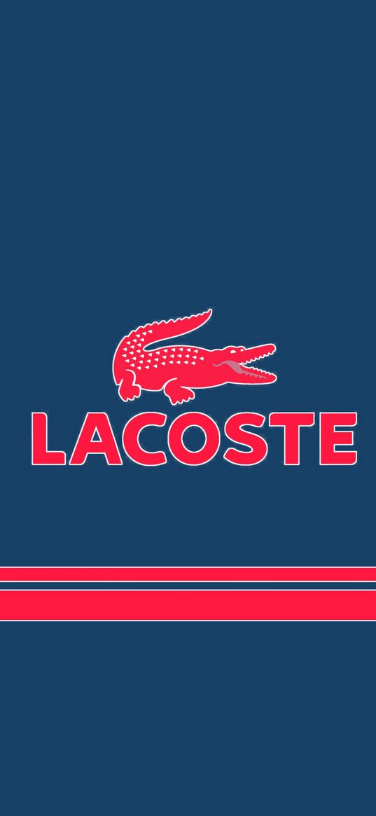 logo, badge, lacoste, red, blue