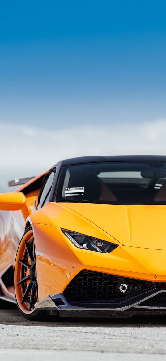 yellow, lamborghini, supercar, car