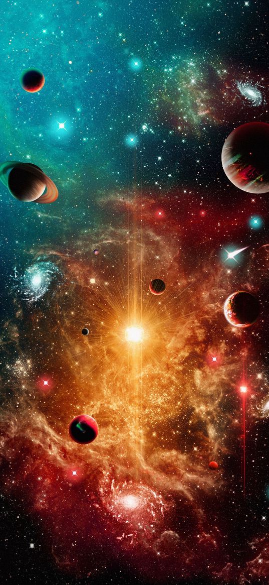 solar system, galaxy, planets, sun, stars, space