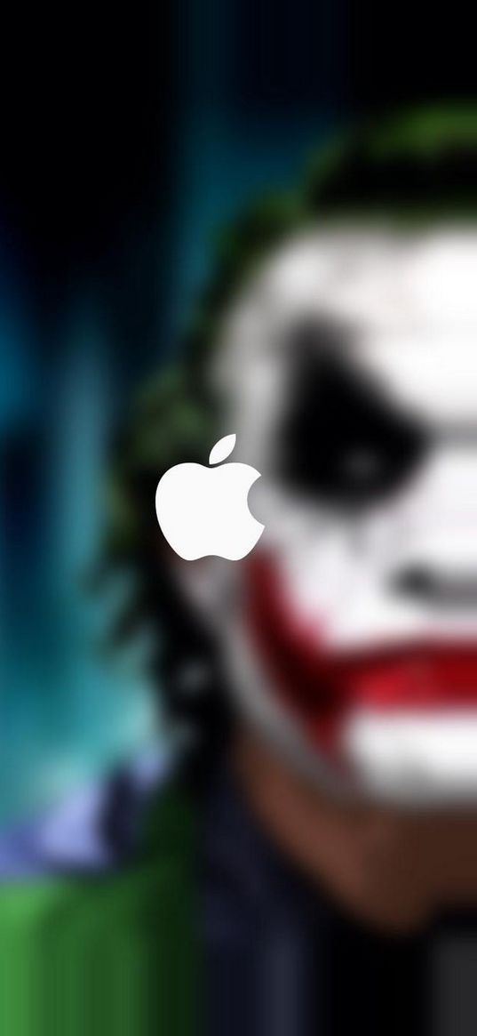 apple, joker, villain, blur