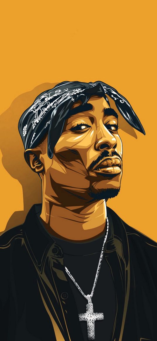 tupac shakur, rapper, art, legend