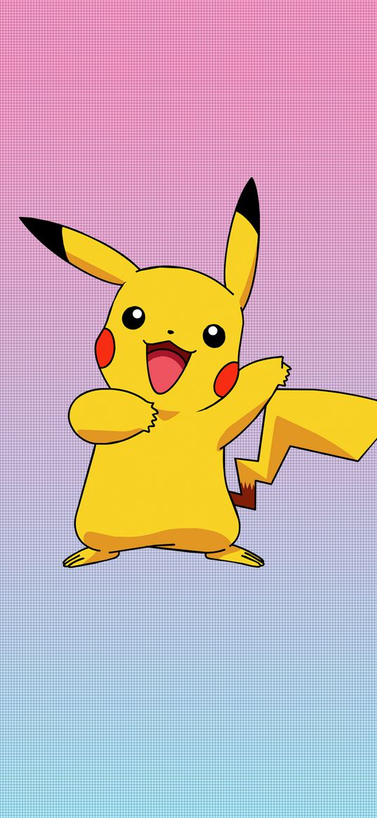 pokemon, pikachu, cartoon, anime, background, texture, gradient