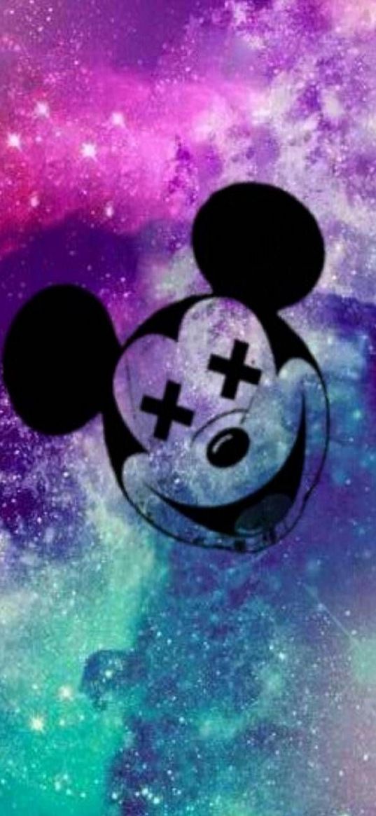 mickey mouse, space, character