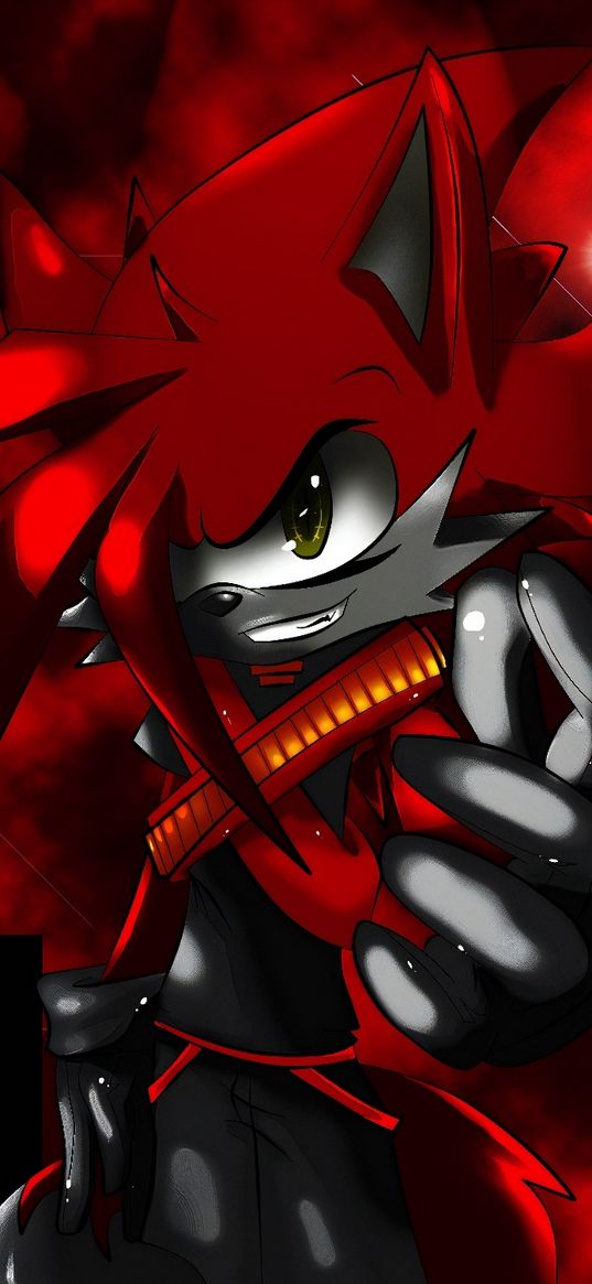 sonic, shadow, nintendo, hedgehog, red, art