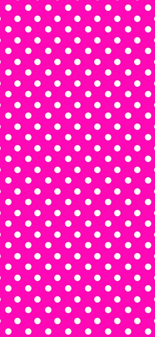 circle, polka dot, white, pink background, texture