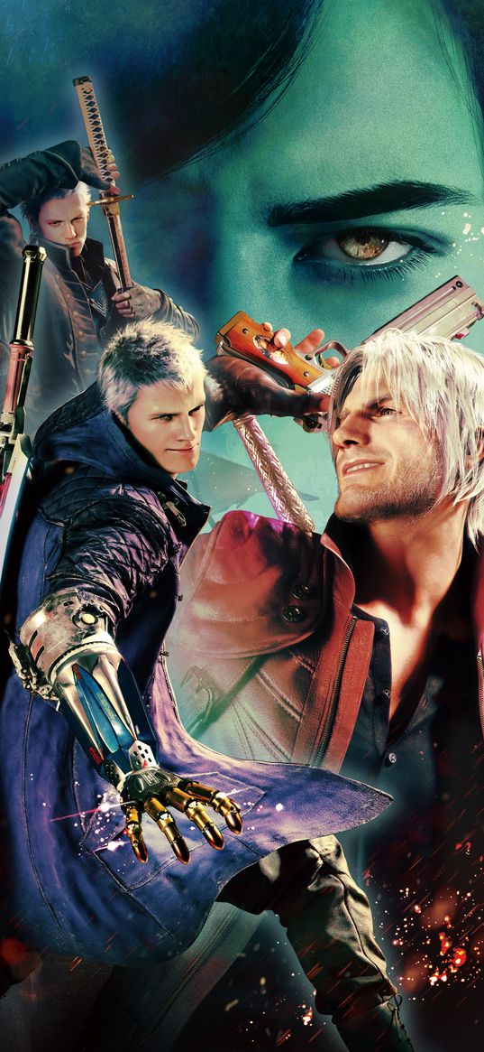 video game, devil may cry, characters