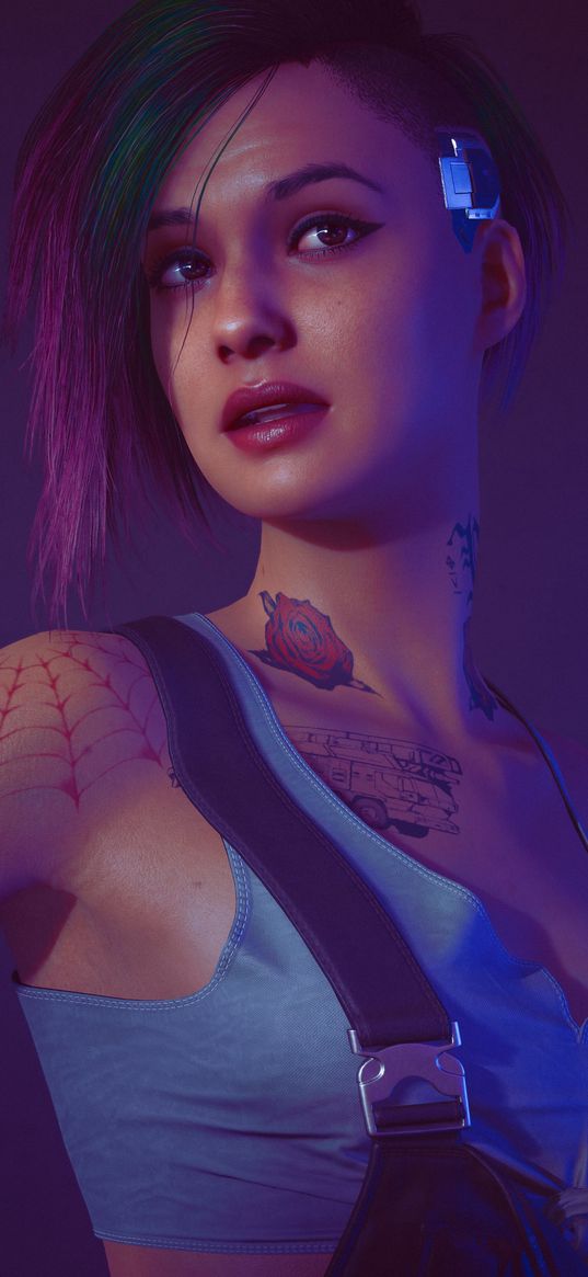 judy alvarez, cyberpunk 2077, game, pc game, girl