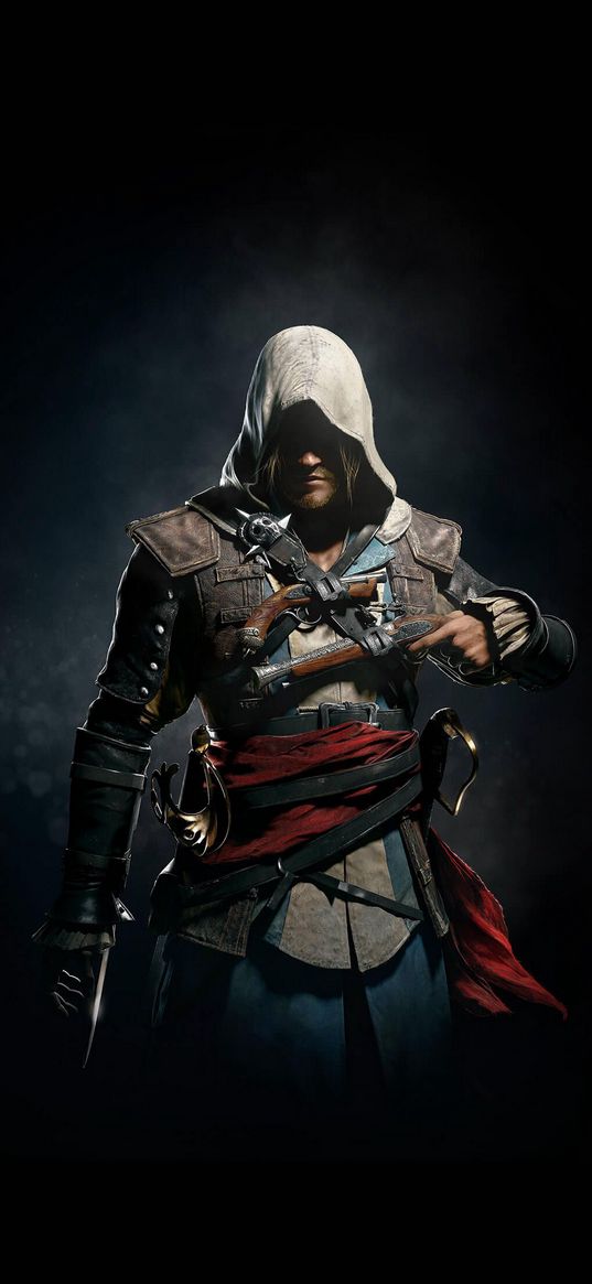 assassin, edward kenway, game, costume