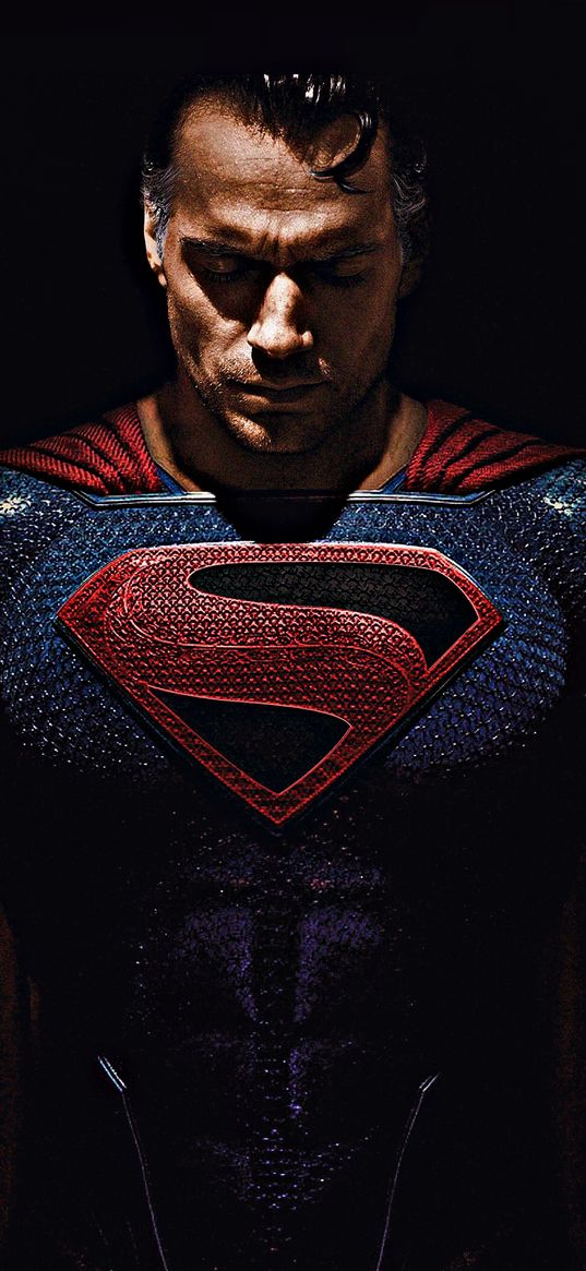 henry cavill, superhero, superman, black background