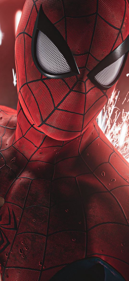 spider-man, peter parker, spider web, superhero, marvel, comic, spiderman