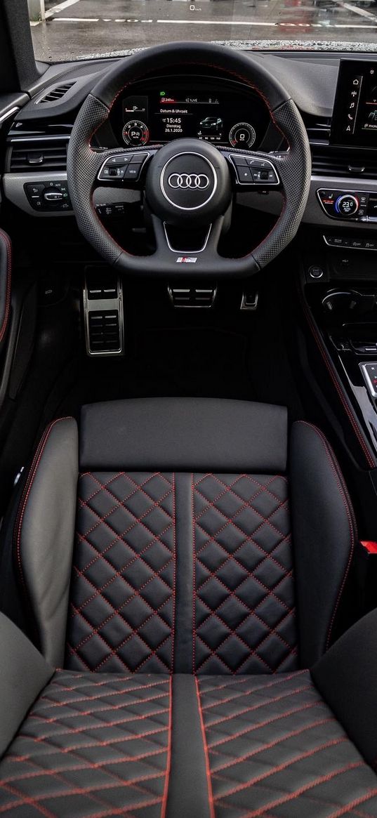 audi, interior, car, car interior, steering wheel