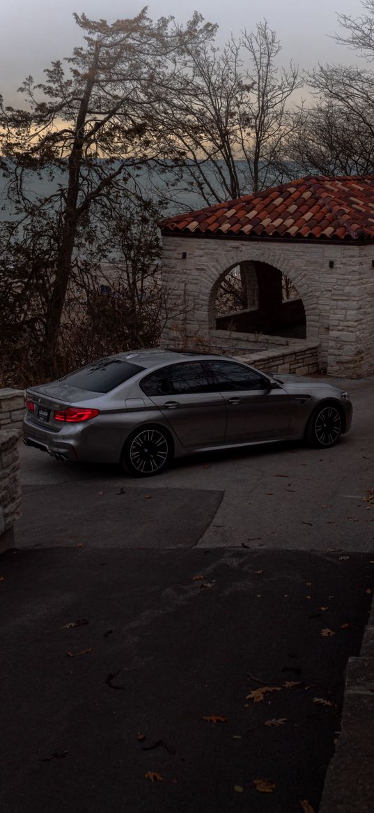 bmw, bmw m5, dark, car