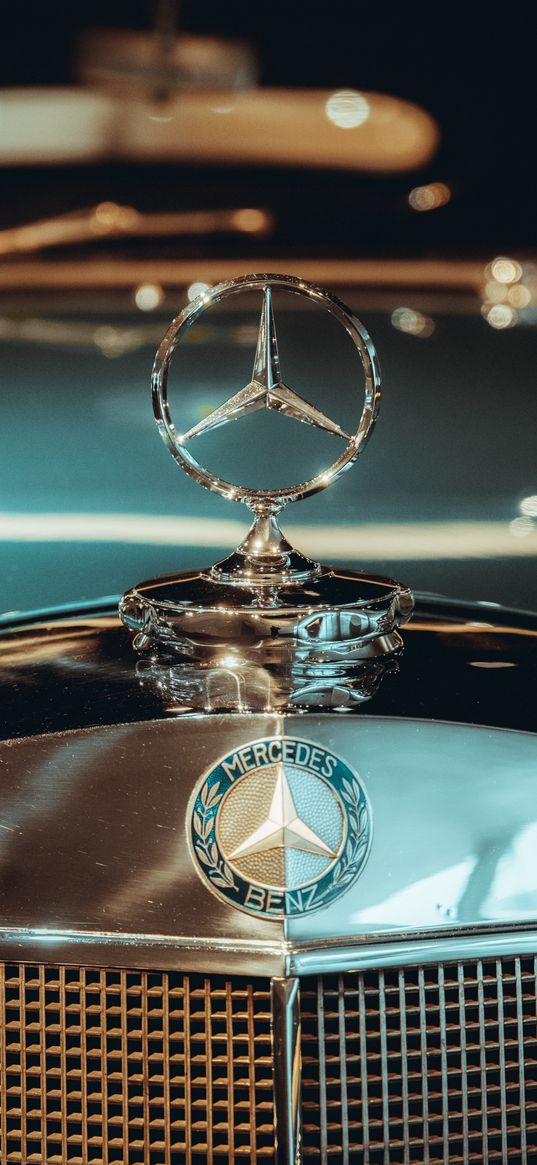 mercedes, mercedes benz, logo, car