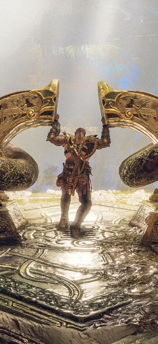 god of war, game, kratos