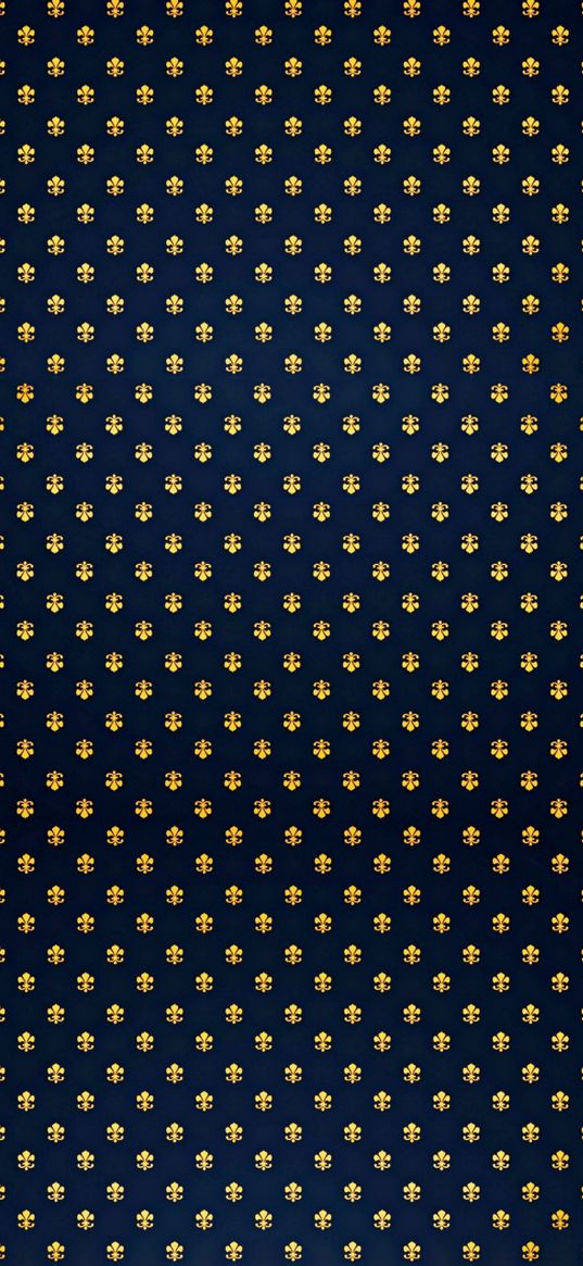 icon, gold, pattern, blue background, texture