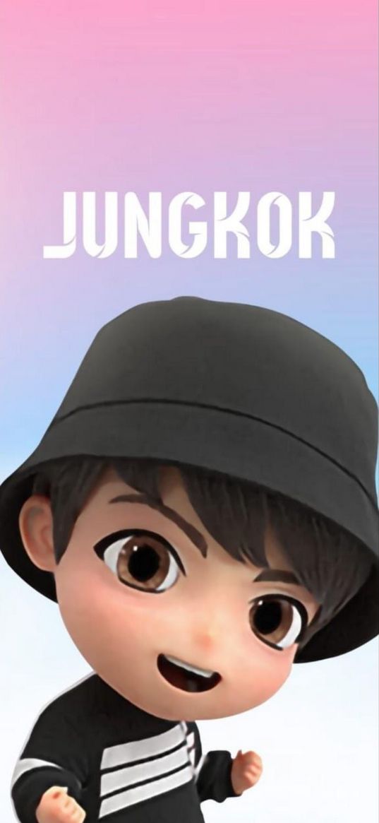 jeon jungkook, jungkook, bts, singer, guy, hat, anime