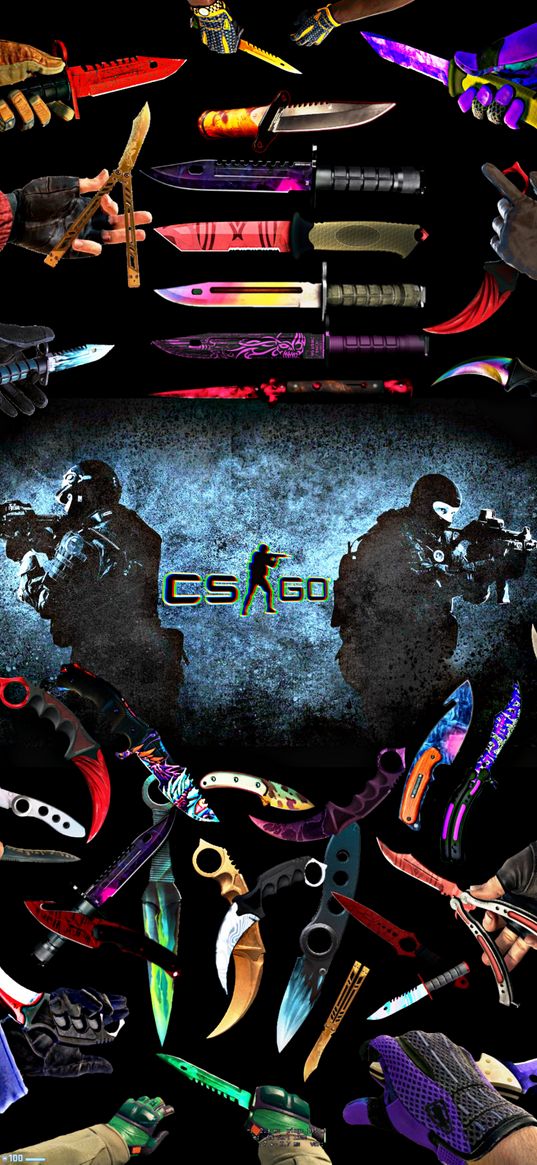 cs go, cs, counter strike, game, valve, weapon, knife