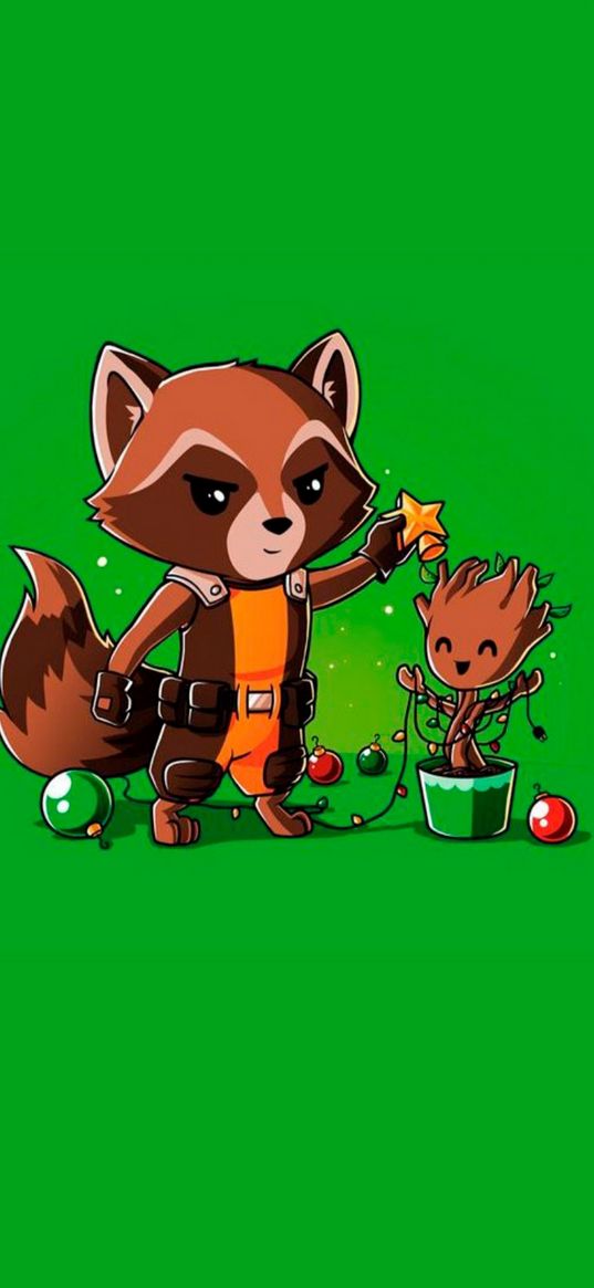 groot, green, guardians of the galaxy, rocket, raccoon