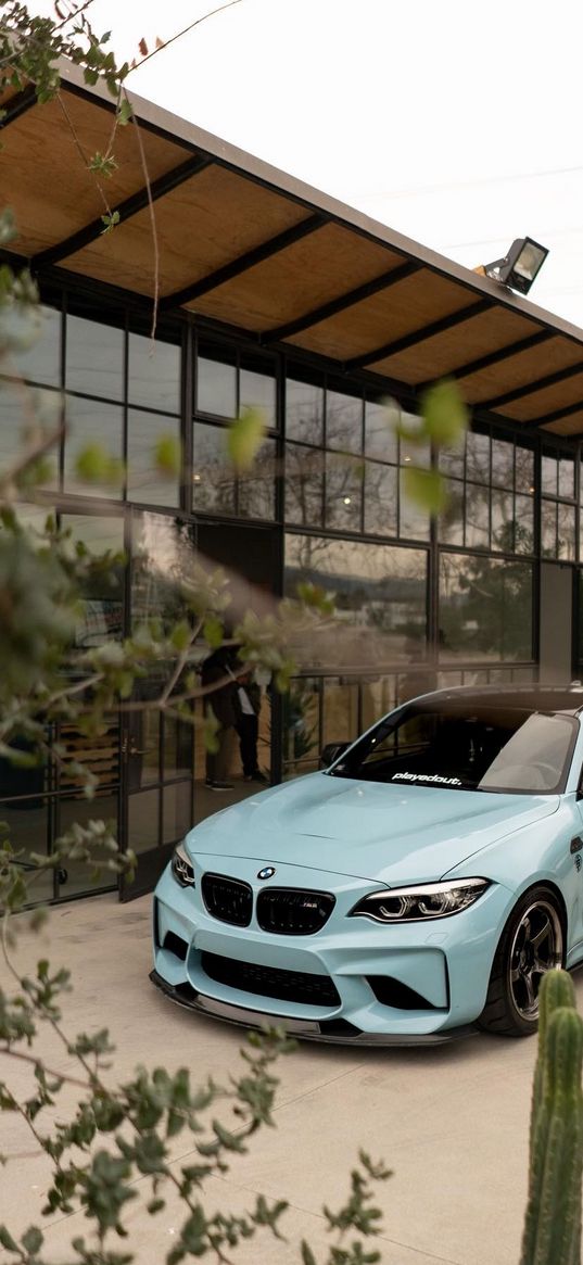 bmw, bmw m2, car, white