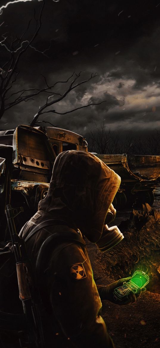 stalker, monolith, chernobyl, game, art