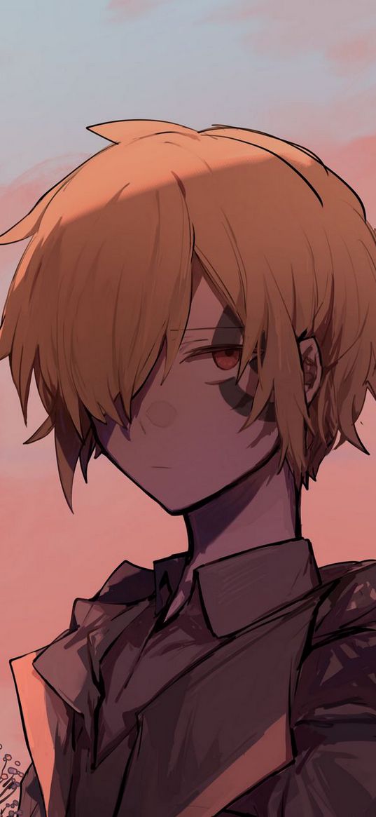 boy, anime, art, blond